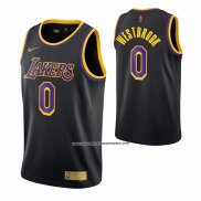 Maglia Los Angeles Lakers Russell Westbrook #0 Statement 2021-22 Nero