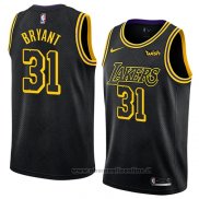 Maglia Los Angeles Lakers Thomas Bryant NO 31 Citta 2018 Nero