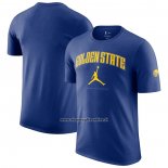 Maglia Manica Corta Golden State Warriors Essential Citta Blu