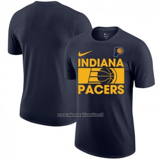 Maglia Manica Corta Indiana Pacers Nero