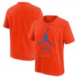 Maglia Manica Corta Oklahoma City Thunder Essential Jumpman Arancione