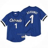 Maglia Manica Corta Orlando Magic Penny Hardaway #1 Blu