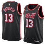 Maglia Miami Heat Bam Adebayo NO 13 Classic 2018 Nero