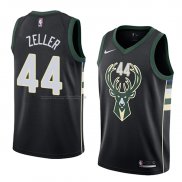 Maglia Milwaukee Bucks Tyler Zeller NO 44 Statement 2018 Nero