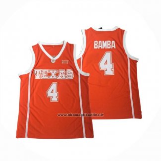 Maglia NCAA Texas Bamba Arancione