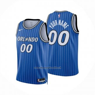 Maglia Orlando Magic Personalizzate Icon 2025-26 Blu