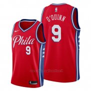 Maglia Philadelphia 76ers Kyle O'quinn NO 9 Statement Edition Rosso