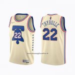 Maglia Philadelphia 76ers Matisse Thybulle #22 Earned 2020-21 Crema