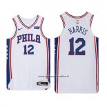 Maglia Philadelphia 76ers Tobias Harris #12 Association Bianco