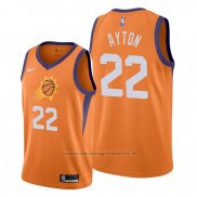 Maglia Phoenix Suns Deandre Ayton NO 22 Statement Arancione