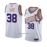 Maglia Phoenix Suns Saben Lee #38 Association 2023-24 Bianco