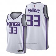 Maglia Sacramento Kings Jabari Parker NO 33 Association 2019-20 Bianco