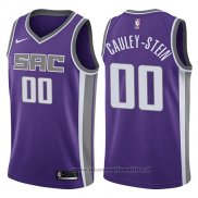 Maglia Sacramento Kings Willie Cauley-Stein NO 00 Icon 2017-18 Viola