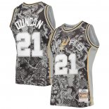 Maglia San Antonio Spurs Tim Duncan #21 Special Year of The Tiger Nero.