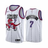 Maglia Toronto Raptors Kyle Lowry NO 7 Classic 2019-20 Bianco