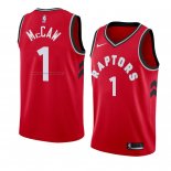 Maglia Toronto Raptors Patrick McCaw NO 1 Icon 2018 Rosso