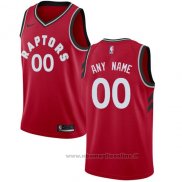 Maglia Toronto Raptors Personalizzate 17-18 Rosso