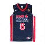 Maglia USA 1992 Patrick Ewing NO 6 Nero