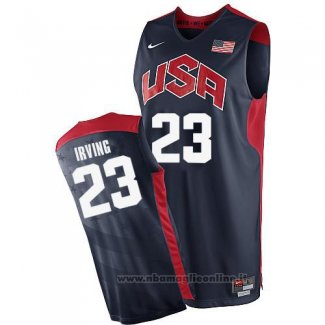 Maglia USA 2012 Kyrie Irving NO 23 Nero