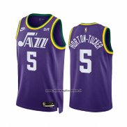 Maglia Utah Jazz Talen Horton #5 Classic 2023-24 Viola