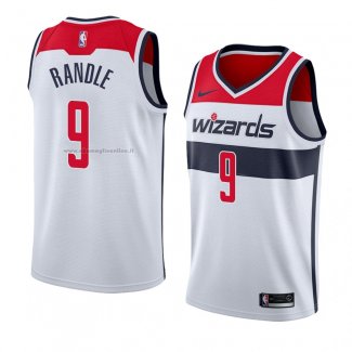 Maglia Washington Wizards Chasson Randle NO 9 Association 2018 Bianco