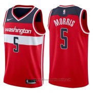 Maglia Washington Wizards Markieff Morris NO 5 Icon 2017-18 Rosso