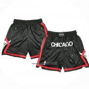 Pantaloncini Chicago Bulls Citta Just Don 2023-24 Nero