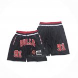 Pantaloncini Chicago Bulls Mitchell & Ness Just Don 1996-97 Nero