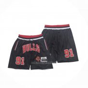 Pantaloncini Chicago Bulls Mitchell & Ness Just Don 1996-97 Nero