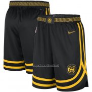 Pantaloncini Golden State Warriors Citta 2023-24 Nero