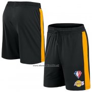 Pantaloncini Los Angeles Lakers 75th Anniversary Nero