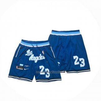 Pantaloncini Los Angeles Lakers Kobe James Blu