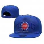 Cappellino Detroit Pistons Blu