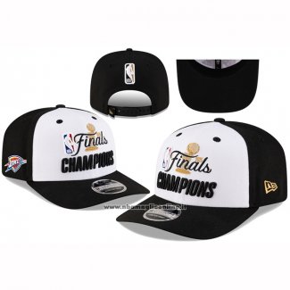 Cappellino Oklahoma City Thunder Adjustable 2025 Nba Finals Champions 9fifty Bianco