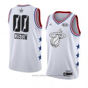 Maglia All Star 2019 Miami Heat Personalizzate Bianco