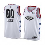 Maglia All Star 2019 New Orleans Pelicans Personalizzate Bianco