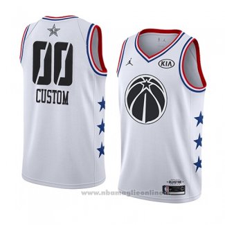 Maglia All Star 2019 Washington Wizards Personalizzate Bianco