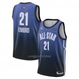 Maglia All Star 2023 Philadelphia 76ers Joel Embiid #21 Blu