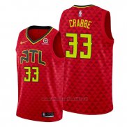 Maglia Atlanta Hawks Allen Crabbe NO 33 Statement Rosso