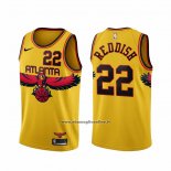 Maglia Atlanta Hawks Cam Reddish #22 Citta 2021-22 Giallo