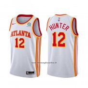 Maglia Atlanta Hawks De'Andre Hunter #12 Association 2020-21 Bianco