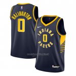 Maglia Bambino Indiana Pacers Tyrese Haliburton #0 Icon 2022-23 Blu