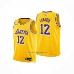 Maglia Bambino Los Angeles Lakers Jake Laravia No 12 Icon 2025-26 Giallo