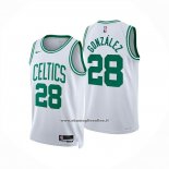 Maglia Boston Celtics Hugo Gonzalez No 28 Association 2025-26 Bianco