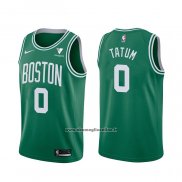 Maglia Boston Celtics Jayson Tatum #0 Icon 2021-22 Verde