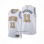 Maglia Boston Celtics Payton Pritchard No 11 Citta 2025-26 Bianco