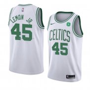 Maglia Boston Celtics Walter Lemon NO 45 Association Jr 2018 Bianco