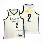 Maglia Brooklyn Nets Blake Griffin #2 Citta 2020-21 Bianco