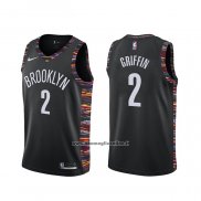 Maglia Brooklyn Nets Blake Griffin #2 Citta Nero