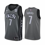 Maglia Brooklyn Nets Kevin Durant NO 7 Statement 2019-20 Grigio